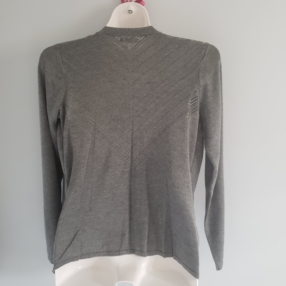 Maurice's Gray Cardigan - Picture 2 of 5